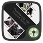 go locker grey theme android application logo